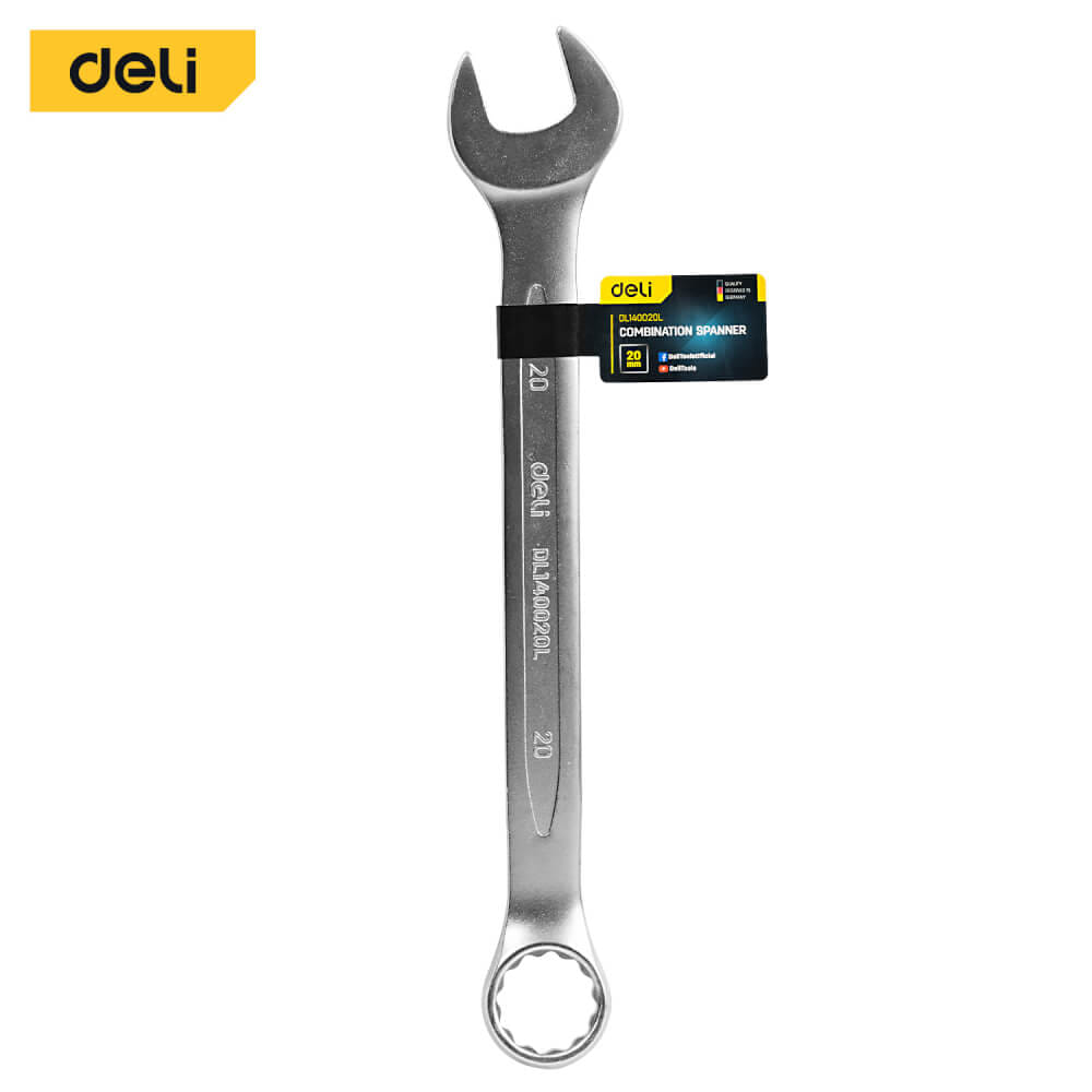 ประแจปากตาย DELI EDL140020L-SL-01 20มม_0